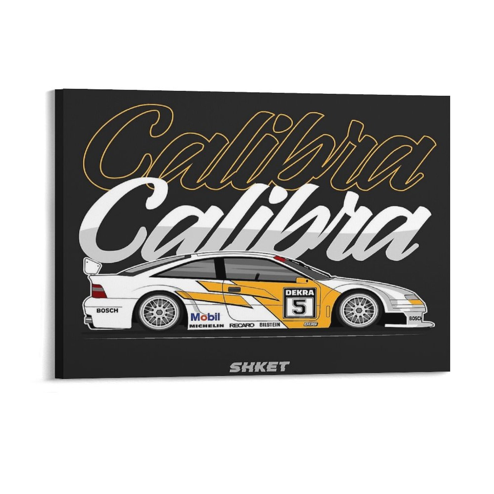 Opel Calibra Dtm Race Car Canv - Car Mirror review and price