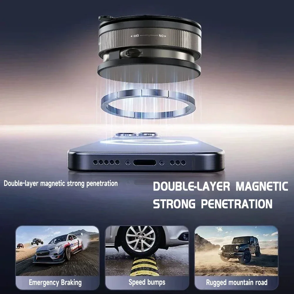 Upgraded 360°Vacuum Magnetic P - Car Phone Holder review and price