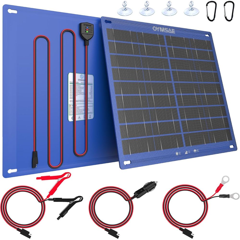 30W Solar Car Battery Charger  - Car Charger review and price