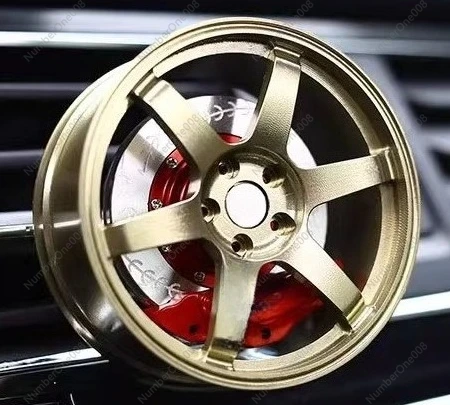 TE37 Wheel Rim Model Car Air F - Car Air Freshener review and price