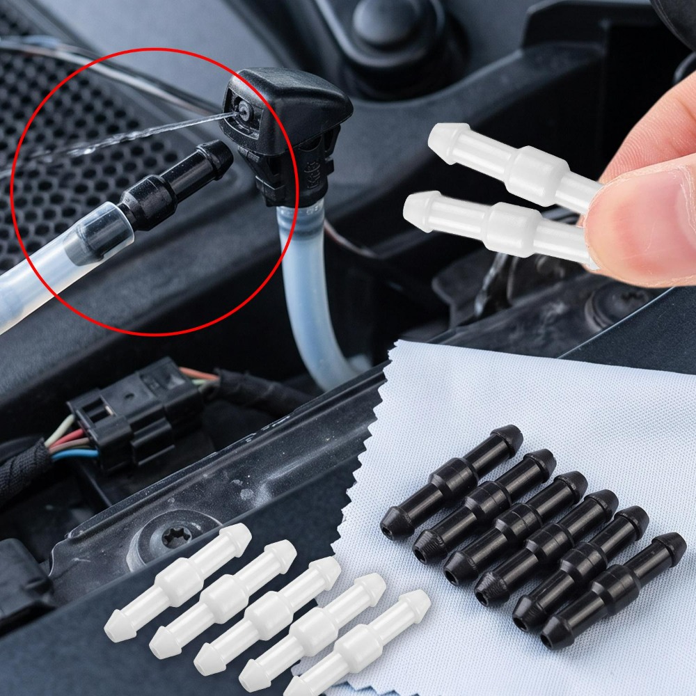 Black+White Straight Connector - Car Wiper review and price